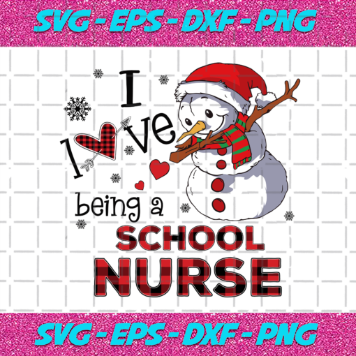 I Love Being A School Nurse Svg CM712202016
