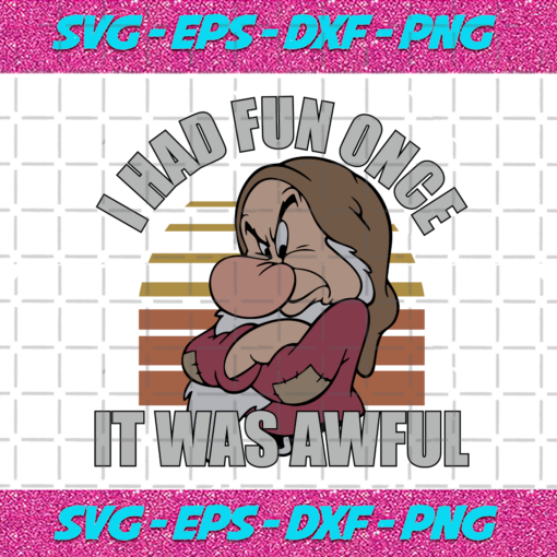 I had fun once It was awful Trending Svg TD131020204