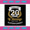 I survived 20 years of marriage svg TD05012021