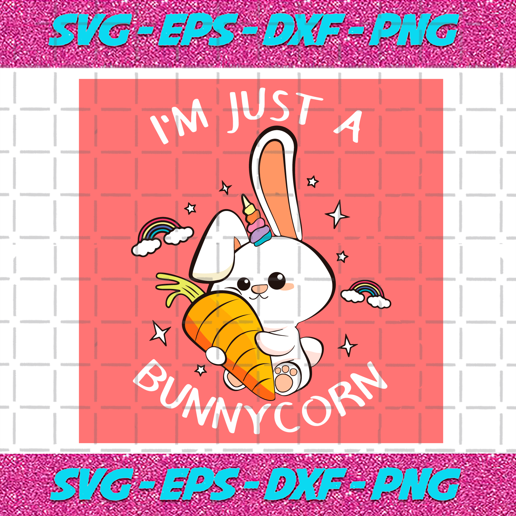 Free Free Easter Bunny Unicorn Svg 40 SVG PNG EPS DXF File