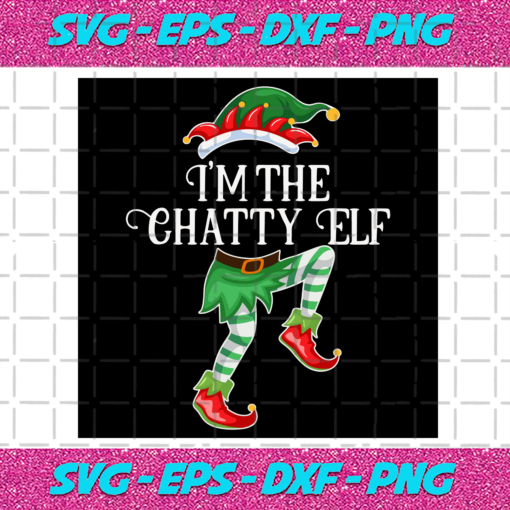 Im The Chatty Elf Svg CM261120203