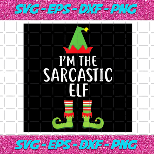 Im The Sarcastic ELF ELF Png CM1711202025