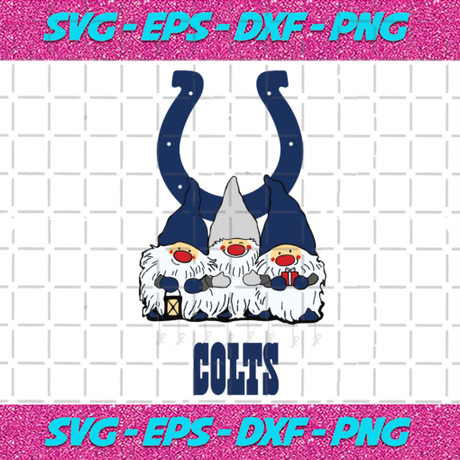 Indianapolis Colts And Triples Gnomes Sport Svg SP02102020