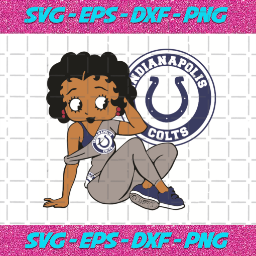 Indianapolis Colts Betty Boop Svg SP09012080