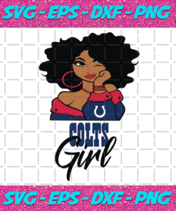 Indianapolis Colts Girl Sport Svg SP02102020