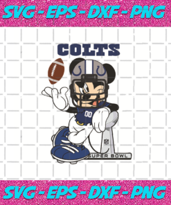 Indianapolis Colts Mickey Mouse Svg SP30122020