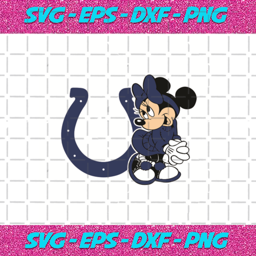 Indianapolis Colts Minnie Svg SP31122020