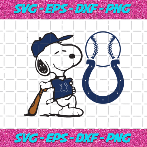 Indianapolis Colts Snoopy Svg SP31122020