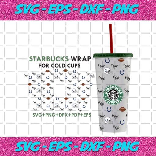 Indianapolis Colts Starbuck Wrap Svg SP08012021