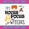 Its Hocus Pocus Time Witches SVG HW18092020