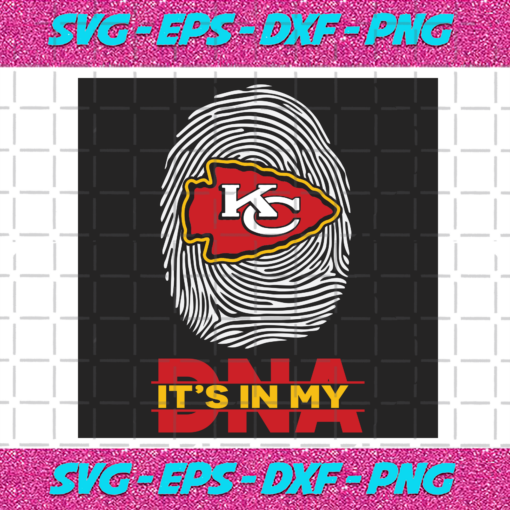 Its In My DNA Kansa City Chiefs Svg SP2112202016