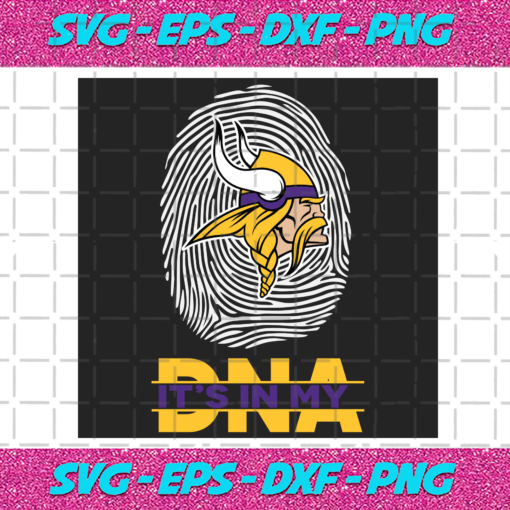 Its In My DNA Minnesota Vikings Svg SP2112202011