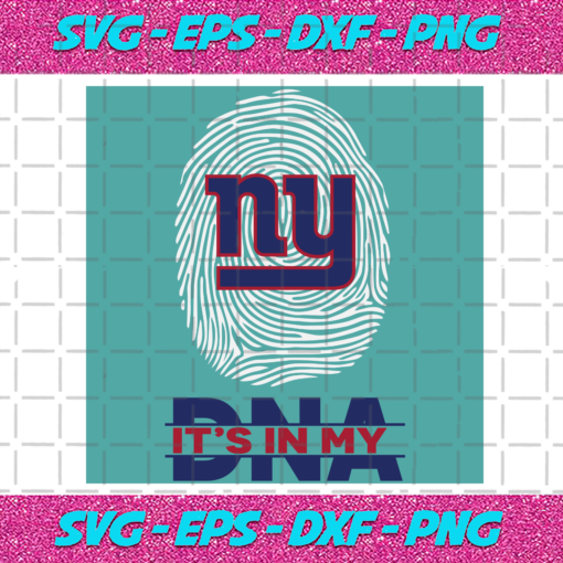 Its In My DNA New York Giants Svg SP211220208