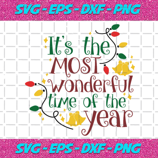 Its The Most Wonderful Time Of The Year Christmas Png CM112020
