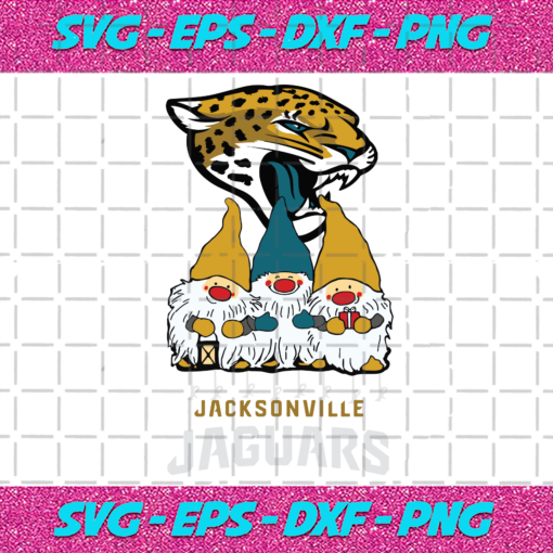 Jacksonville Jaguars And Triples Gnomes Sport Svg SP02102020