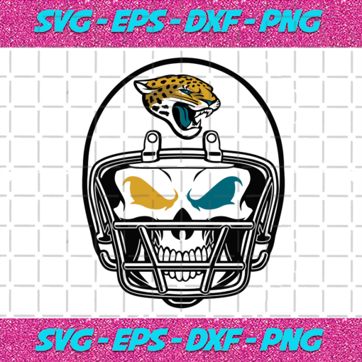 Jacksonville Jaguars Skull Helmet Svg SP21122020