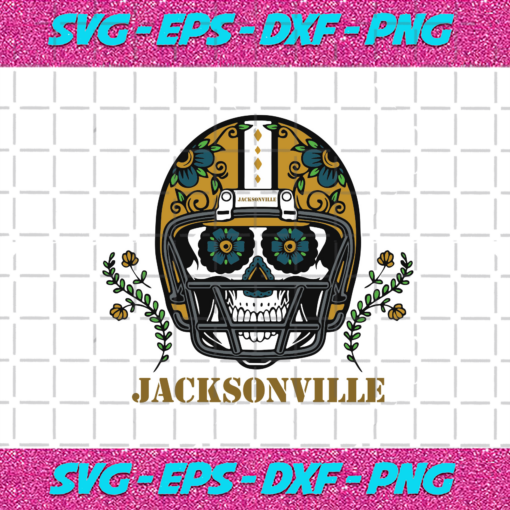 Jacksonville Jaguars Skull Helmet Svg SP23122020