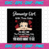 January Girl With Three Sides Betty Boop Betty Boop Svg BD06082020