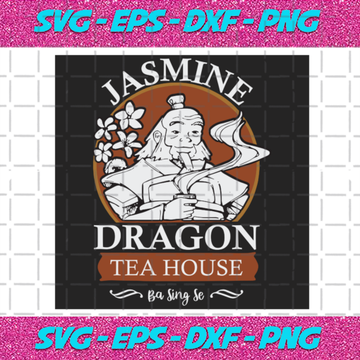 Jasmine Dragon Tea House Svg TD19122020