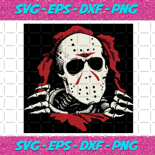 Jason Voorhees Head Halloween Svg HW24092020