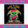 Just A Girl Who Loves Baby Yoda And Los Angeles Chargers Svg SP250121095