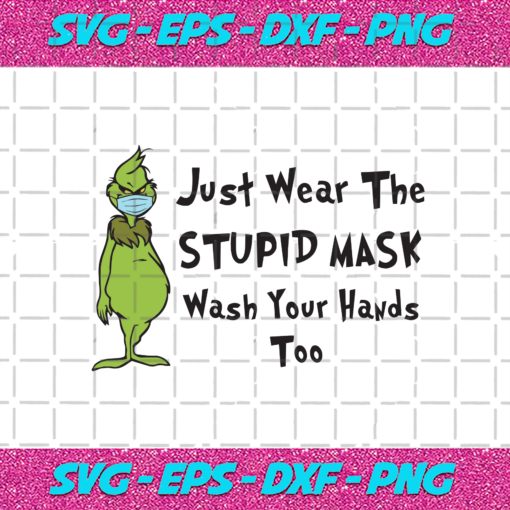 Just Wear The Stupid Mask Was Your Hand Too Trending Svg TD27102020