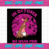 Kangaroo Mom In October We Wear Pink Halloween Svg HW14092020