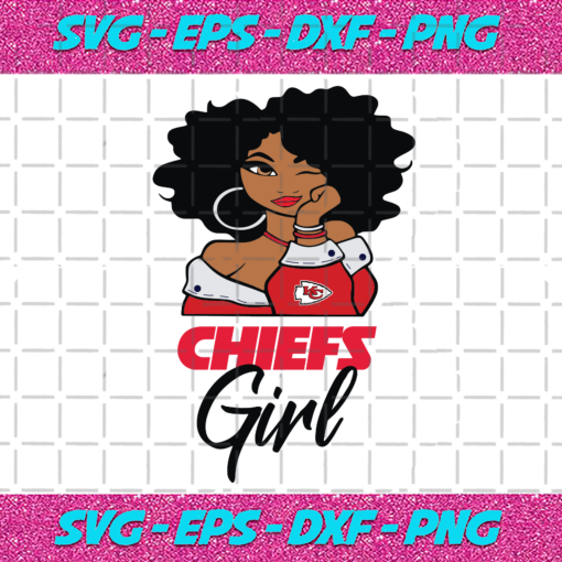 Kansas City Chief Girl Sport Svg SP02102020