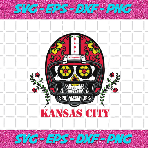 Kansas City Chiefs Skull Helmet Svg SP23122020