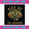 Kiss Me Im Highrish Vintage Svg TD27012021
