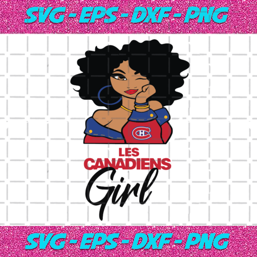 Les Canadiens Girl Sport Svg SP02102020