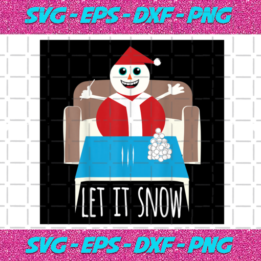 Let It Snow Snowman Png CM1811202033
