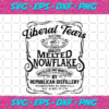 Liberal tears old time quality melted snowflakes distilled svg TD29072020