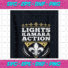 Lights Kamara Action New Orleans Saints Svg SP1212021