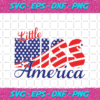Little Miss America Independence Day Svg IN17082020