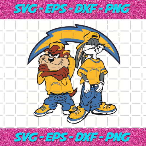 Looney Tunes Hip Hop Los Angeles Charger Svg SP18012108