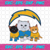 Los Angeles Chargers Cat Svg SP25122020