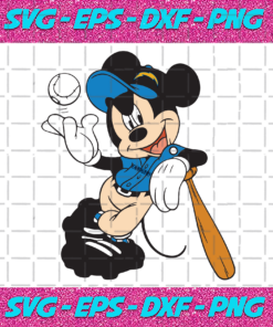 Los Angeles Chargers Mickey Mouse Svg SP31122020