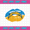 Los Angeles Chargers NFL Lips Svg SP18122020