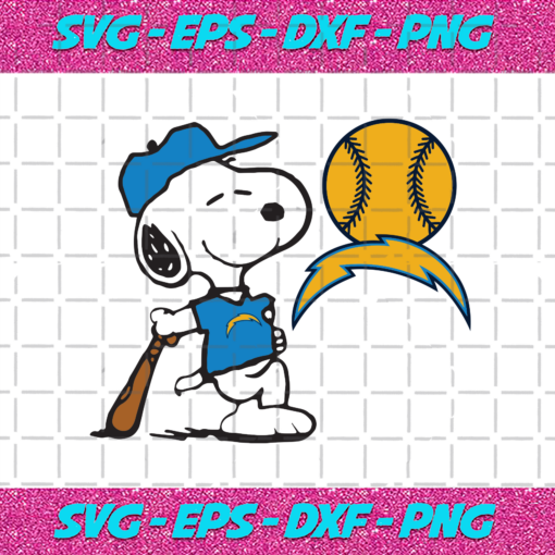Los Angeles Chargers Snoopy Svg SP31122020