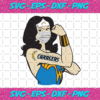 Los Angeles Chargers Wonder Woman Svg SP24122020
