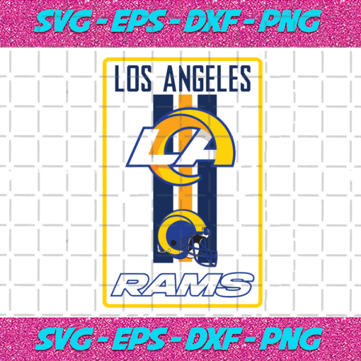 Los Angeles Rams Football Team Svg SP1612202060