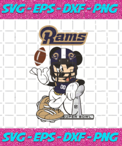 Los Angeles Rams Mickey Mouse Svg SP30122020