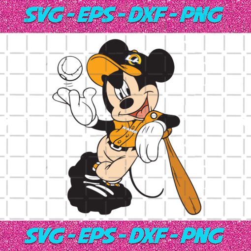 Los Angeles Rams Mickey Mouse Svg SP31122020