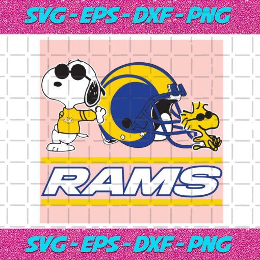 Los Angeles Rams Snoopy Svg SP22122020