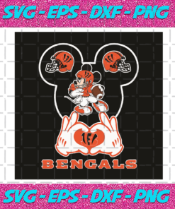 Love Cincinnati Bengals Mickey Mouse Svg SP30122020