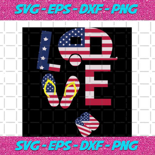 Love Independence Day Independence Day Svg IN17082020