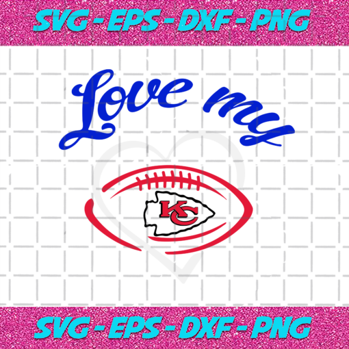 Love My Kansas City Chiefs Svg SP21122020