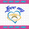 Love My Los Angeles Chargers Svg SP21122020