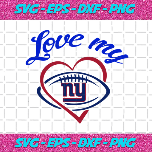 Love My New York Giants Svg SP21122020